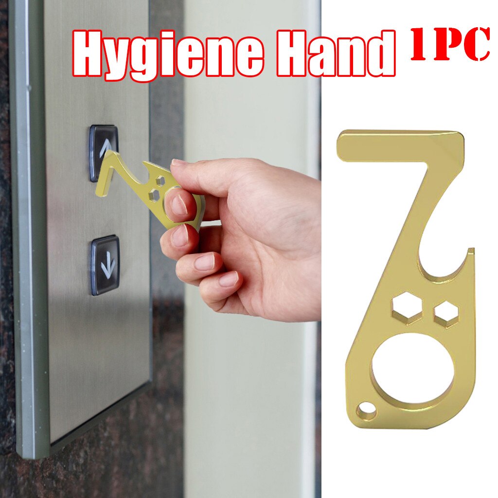Safe And Easy Door Opener Security Door Opener The Safe And Easy Way To Avoide Germs-Contactless Safety Protective Isolation Key: 1pc 