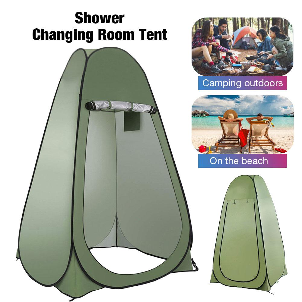 Outdoor Portable Shower Tent Pop Up Pod Privacy Changing Room Easy Set Up Camp Toilet Dressing Room For Camping Beach