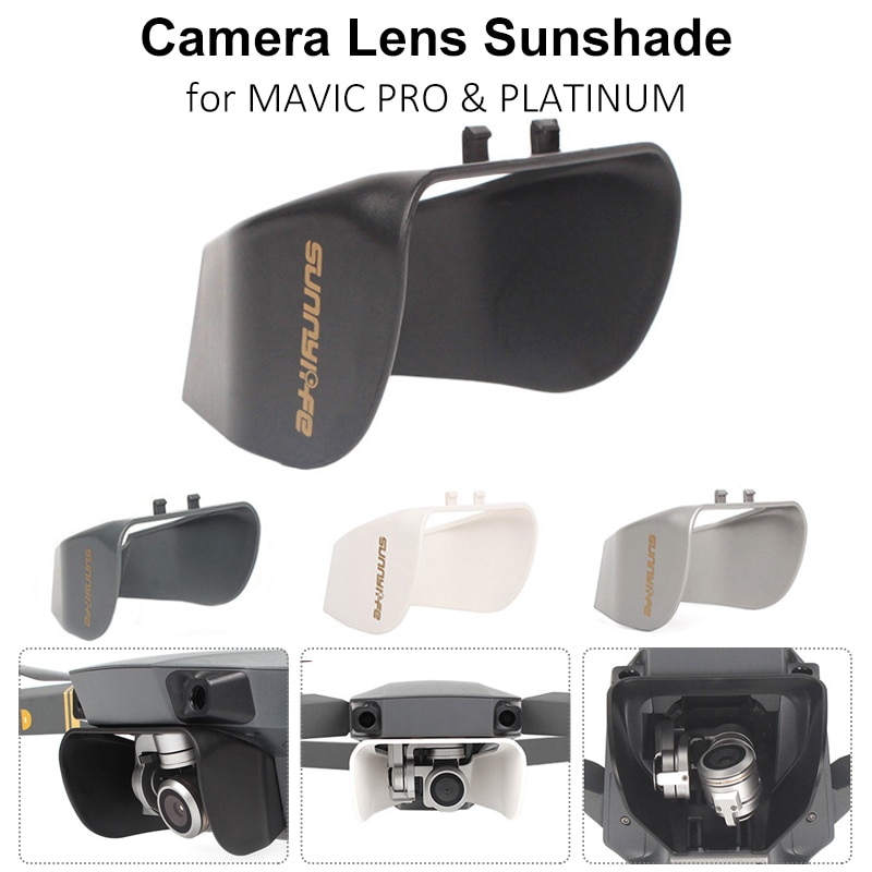 DJI Mavic Pro Lens Camera Protector Zonnescherm Glare Shield Gimbal Schaduw voor DJI Mavic Pro/Mavic Platina Drone accessoires