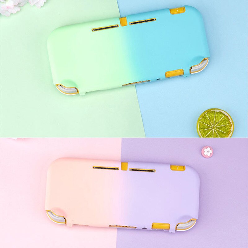 Carcasa protectora de Color degradado para Nintendo Switch Lite, carcasa rígida para consola de juegos, accesorios para Switch Lite