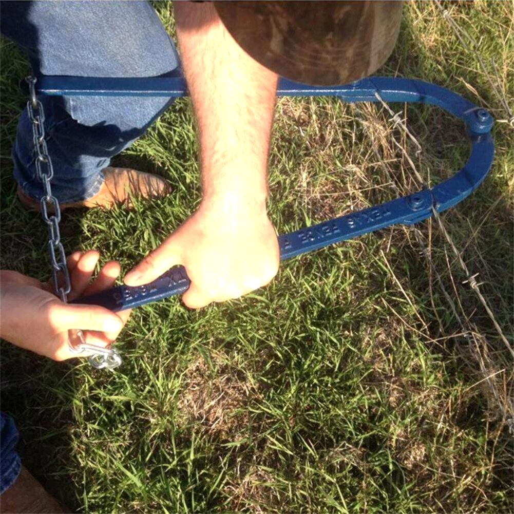 48CM maison fil clôture outil de réparation garde-corps chaîne extérieure actionné à la main tirant Portable ferme robuste jardin fixation garde-corps