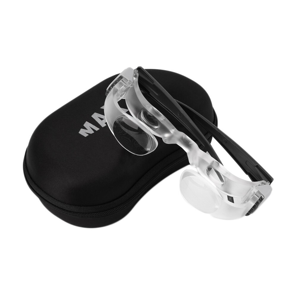 Durable MaxTV 1624 Magnifying Glasses 2.1X Max TV Binocular Glasses Newest