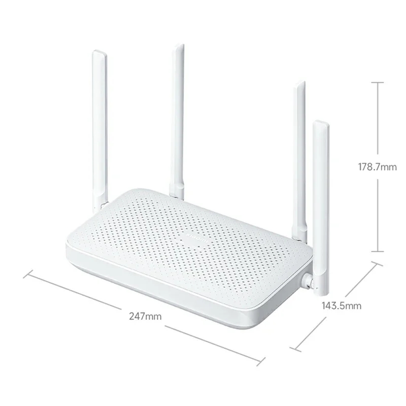 Xiaomi router  ax1500 2.4g/5.0 ghz wifi 6 dual band mesh wifi 6 repeater børn online beskyttelse app kontrol