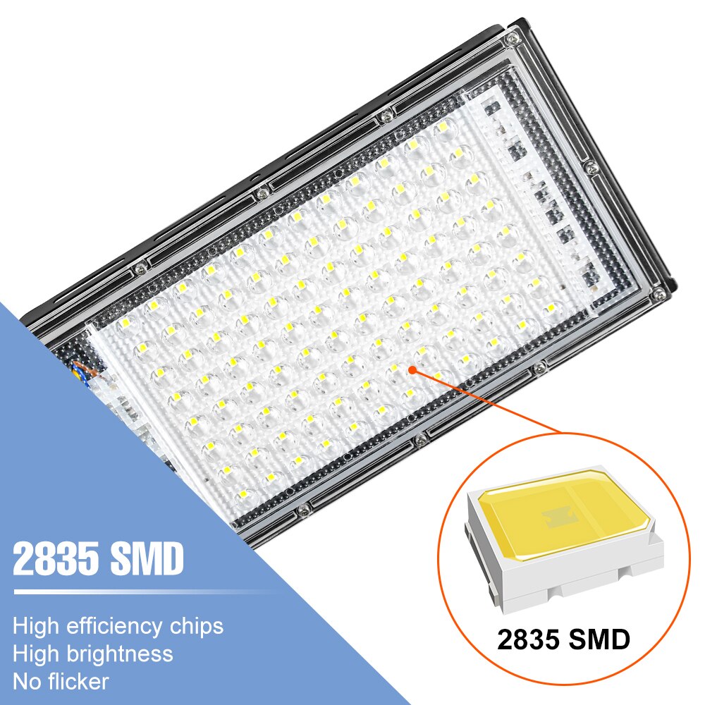 220V Led Licht Binnenplaats Wandlamp IP65 Waterdichte Lampara Led Street Lamp Parken Schijnwerper Billboards Straat Verlichting