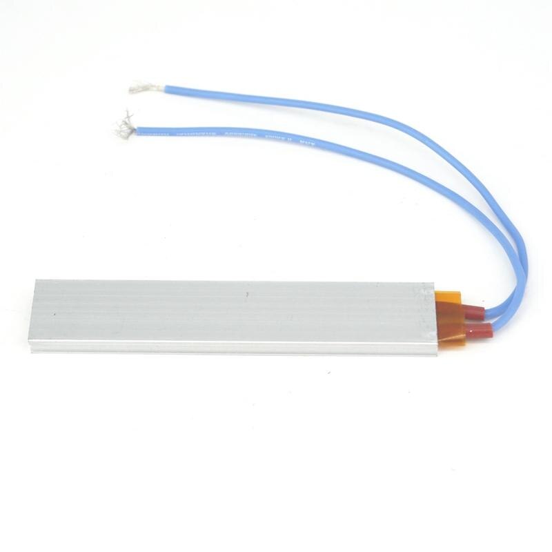 100X21X5 Mm 12V 50W 120℃ High Power Thermostaat Ptc Heater Verwarming Plaat