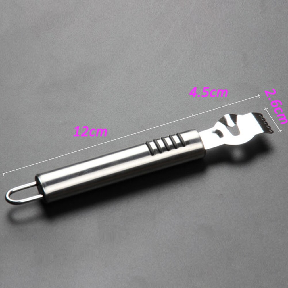 1 stuk roestvrijstalen citroen- en sinaasappelschiller, rasp, groenteschiller, handgrepen voor het schillen van fruit en andere keukenbenodigdheden