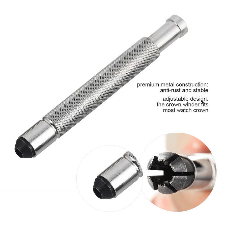 Professionelle 4 Größen Uhr-kronenwinder Wicklung Uhrmacher 3-4 5mm Manuelle Mechanische Reparatur Werkzeug Bausatz für Uhrmacher
