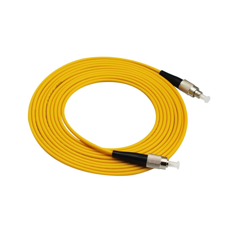 10pcs Fiber Optical Wire Jumper Single-Mode Single-Core Pigtail Cable 3 M For FC/UPC-FC/UPC-SM/G652d