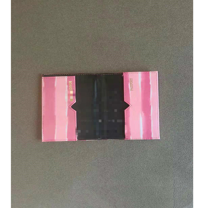 Mode Mannen Vrouwen Reizen Lederen Beschermhoes Pakket Kaarthouder Bloemen Protector Paspoort Portemonnee Credit Paspoort Kaart