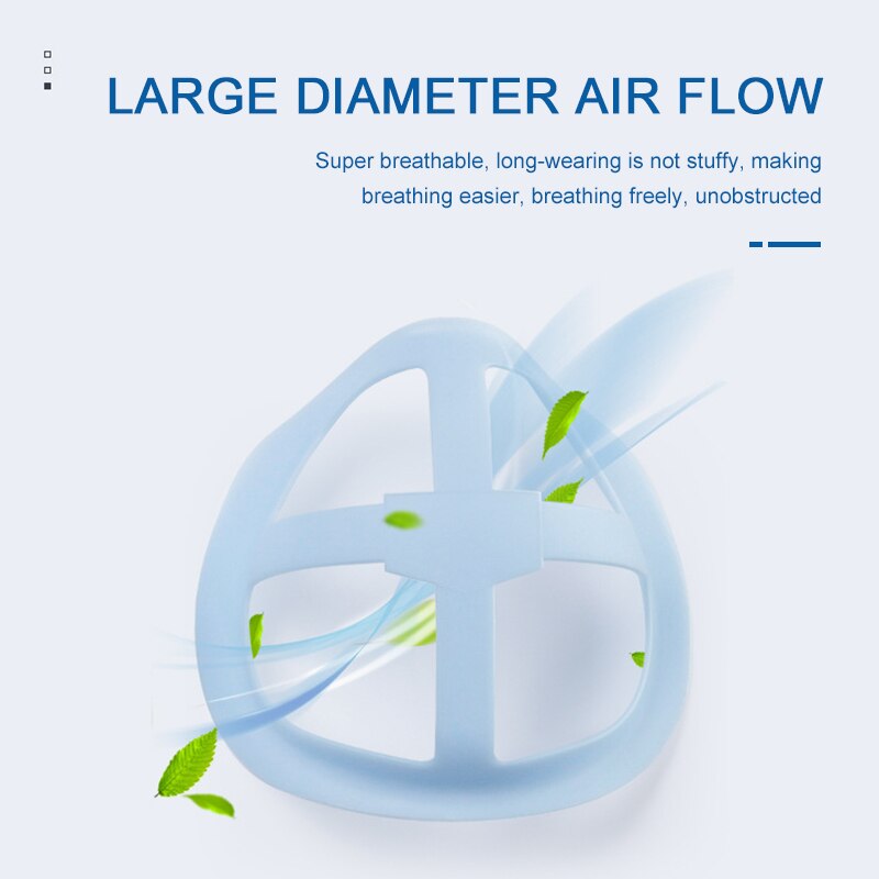 5 pièces/lot masque Support unisexe réutilisable anti-poussière coupe-vent brume Pollution Respirato 3D masque Support masque Support pour extérieur
