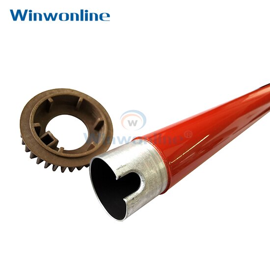 1 set x originele bovenrol met tandwiel voor samsung clp 360 clp 365 clp 415 clp 419 clp 470 clx 3305 clx 4195f jc66-03326a jc66-03355a