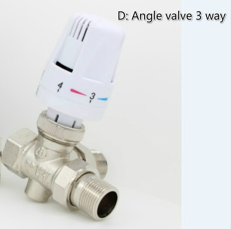 Thermostaat radiator controle thermostaatkraan messing thermostatische radiator hoofd DN15 DN20 DN25