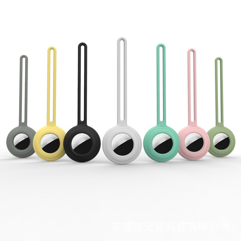 Dla Airtags lokalizator pokrywa brelok płynny silikonowy brelok robić jabłko powietrze etykietka Obudowa anty-strata pies naganiacz zwierza lokalizator Airtag