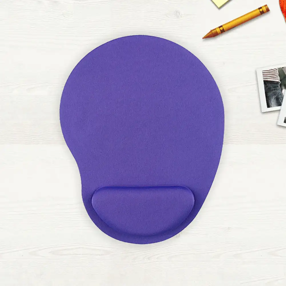 Computerspel Muismat Milieu Eva Ergonomische Muismat Polskussen Effen Kleur Comfortabele Muismatten Voor Kantooraccessoires: Sky Blue