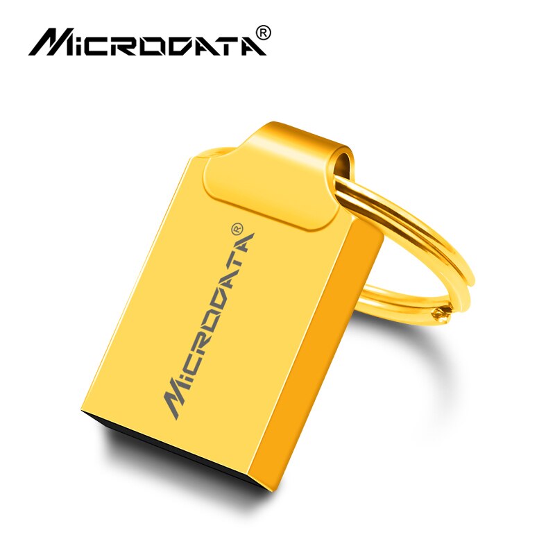 USB Flash Drive 128GB 64GB 32GB pendrive Cle USB Flash Stick Pen Drive 32 64 128 GB USB Stick: 32GB / Gold