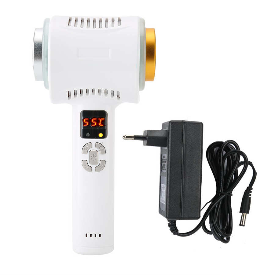110-240V Beauty Massage Cold Compress Anti-Wrinkle Hammer Color Light Skin Rejuvenation Machine: EU Plug