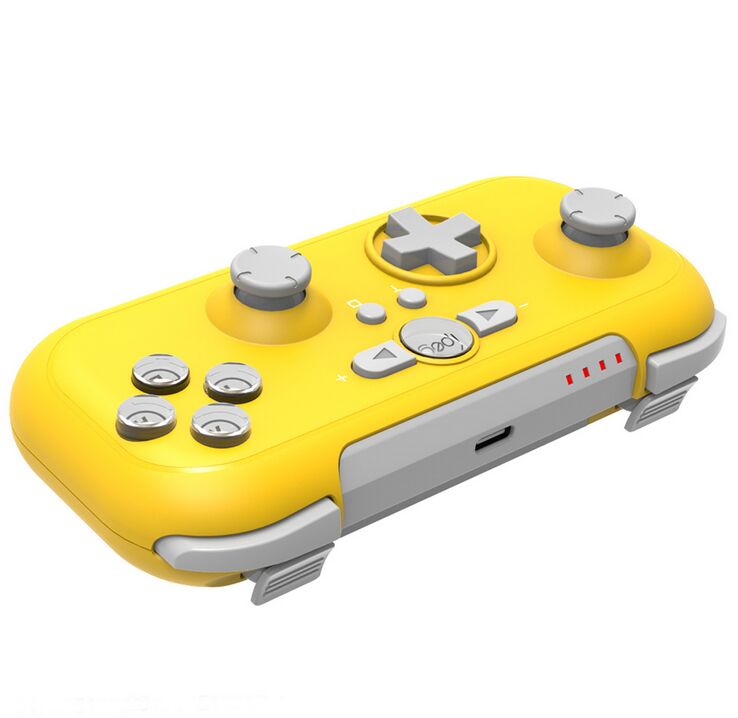 Ipega pg -sw021 trådløs bluetooth-spillkontroll til nintendo bytte om søle tilbehør til ns bytte om kontrolleren joystick: Gul