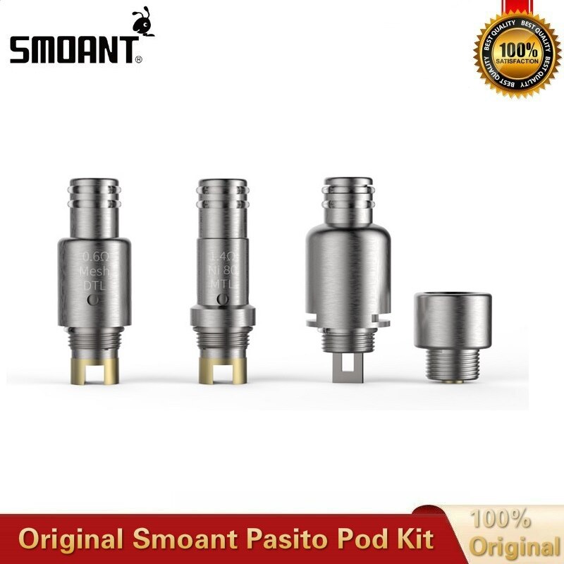 在庫オリジナル Smoant Pasito Pod キット 25 ワット 1100mAh Mod 3 ミリリットル空のカートリッジメッシュ 0.6ohm/Ni80 1.4ohm コイル気化器 VS オリオン