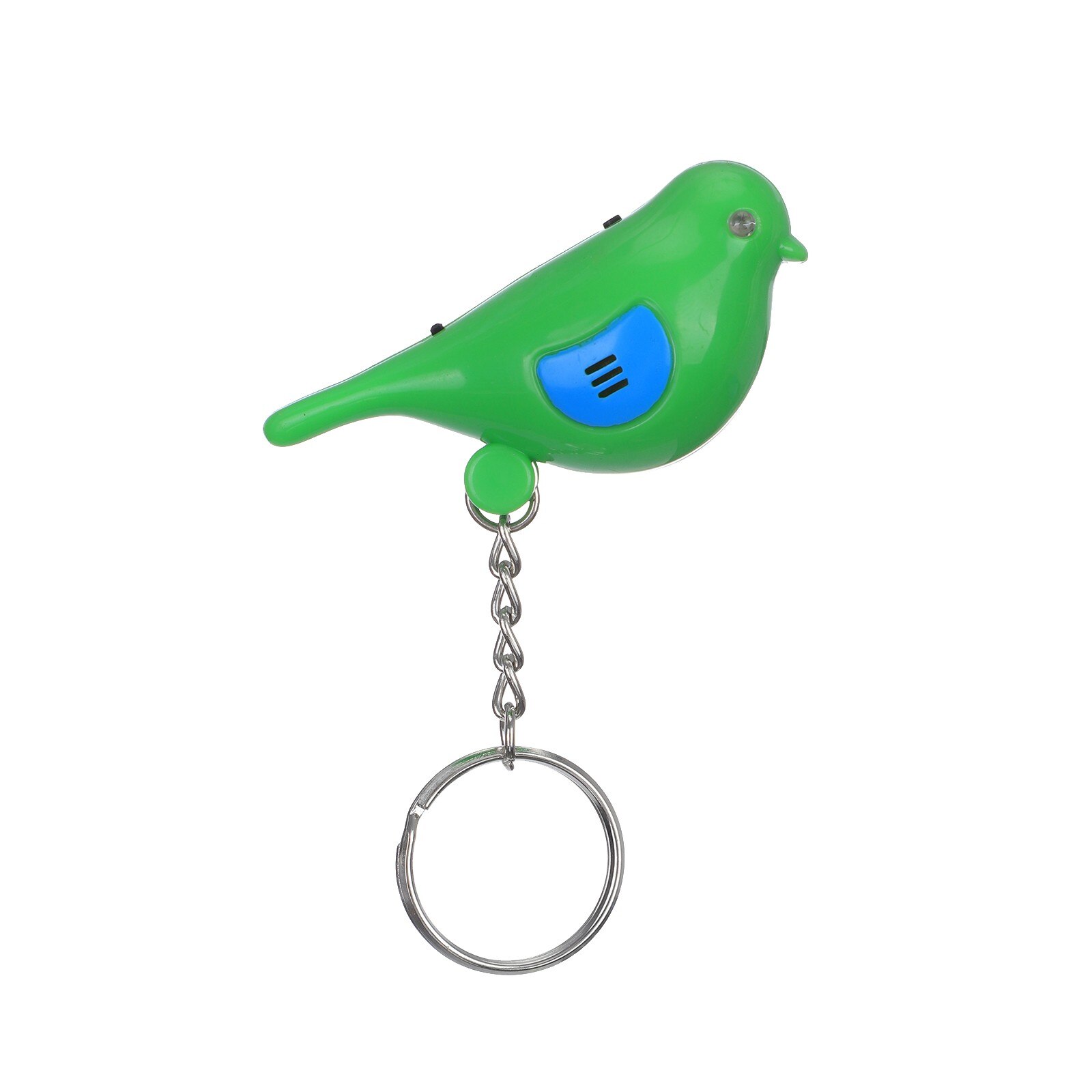 LED Whistle Sound Key Finder Flashing Beeping Control Alarm Anti-Lost Key Locator Tracker With Key Ring Smart Activity Tracking: Green