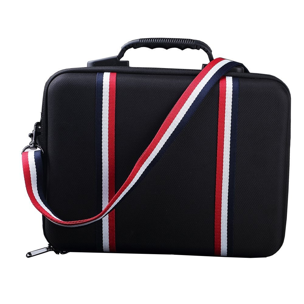 plus récent EVA étui rigide voyage transport housse de rangement sac pour DBPOWER T21 mis à niveau projecteur LED et accessoires