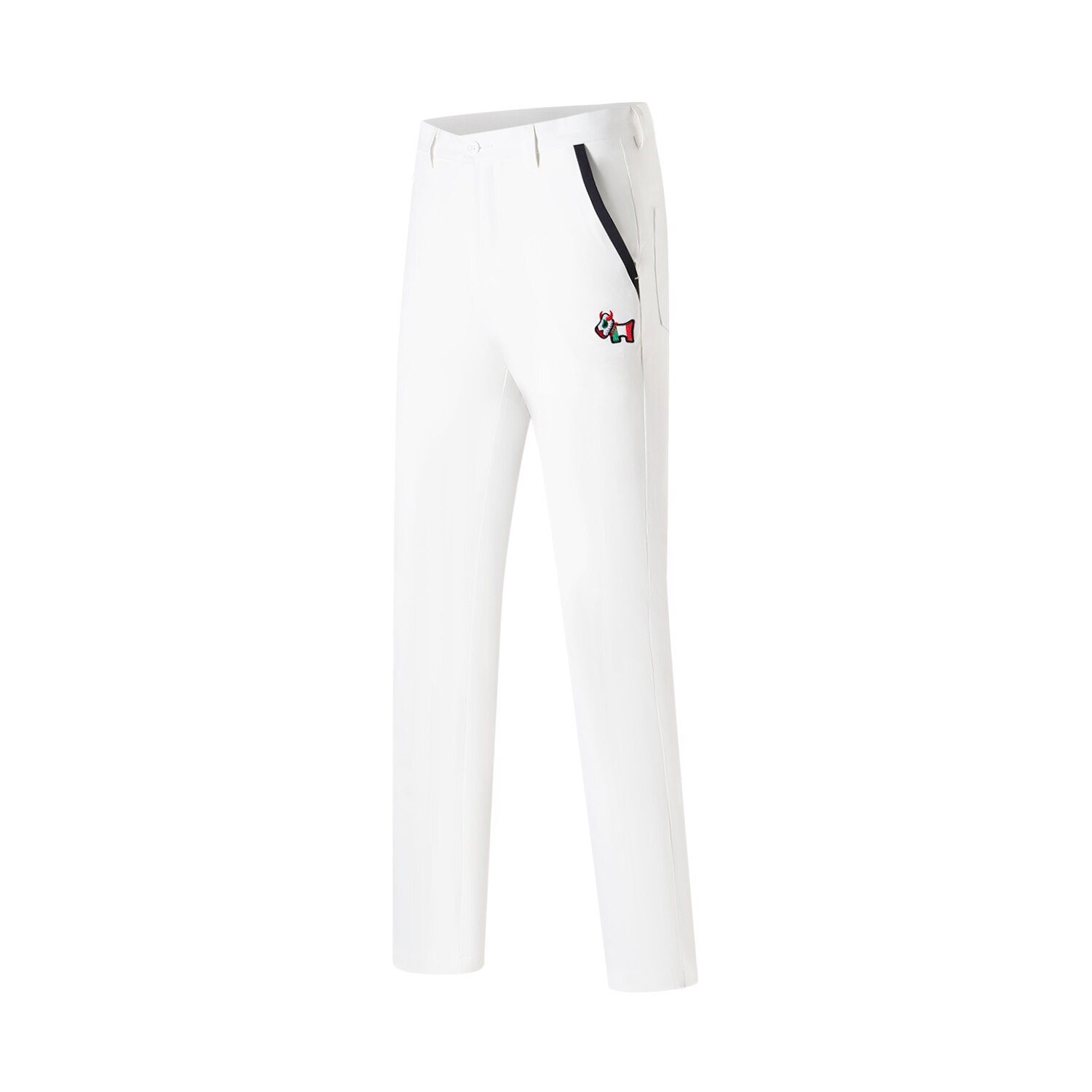 golf pants men's sports golf trousers: White / XL