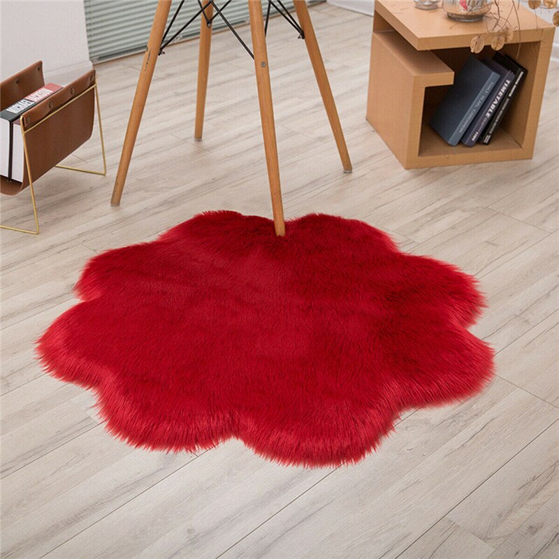 Blume bilden Flauschige Teppiche Anti-Schleudern zottelig Bereich Teppich Esszimmer Teppich Weichen Boden matt Hause Schlafzimmer
