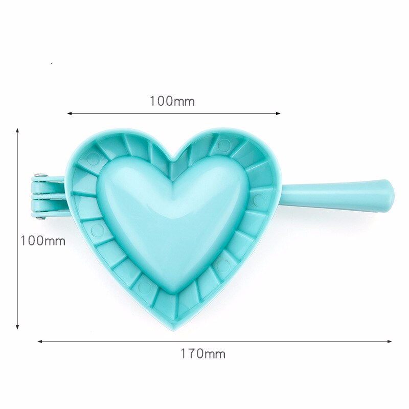 Küche Knödel bilden Herz Schmetterling Blume bilden DIY Knödel Hersteller Teig Drücken Knödel Kuchen Ravioli Schimmel Backen Zubehör: Herz L