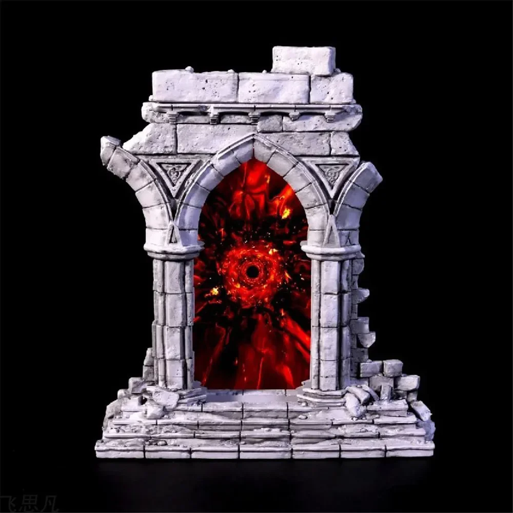 Portal mágico impreso en 3D, decoración para el hogar, decoración para sala de estar, novedoso, accesorios decorativos (necesita insertar teléfono móvil)