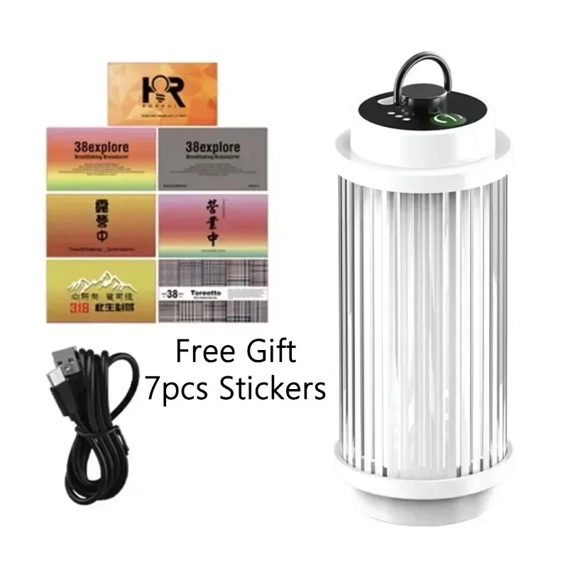 Lampe De Camping LED – Lumière Blanche Chaude, 38 Lumens, Compacte Et Polyvalente, SODIAL
