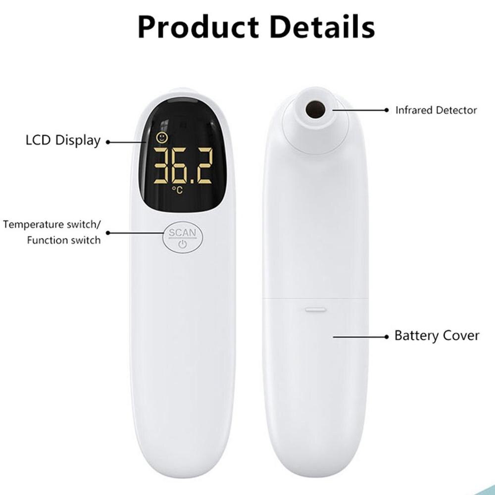 IR988S Non-contact Infrared Thermometer Handheld Infrared Thermometer High Precision Measures Body Temperature