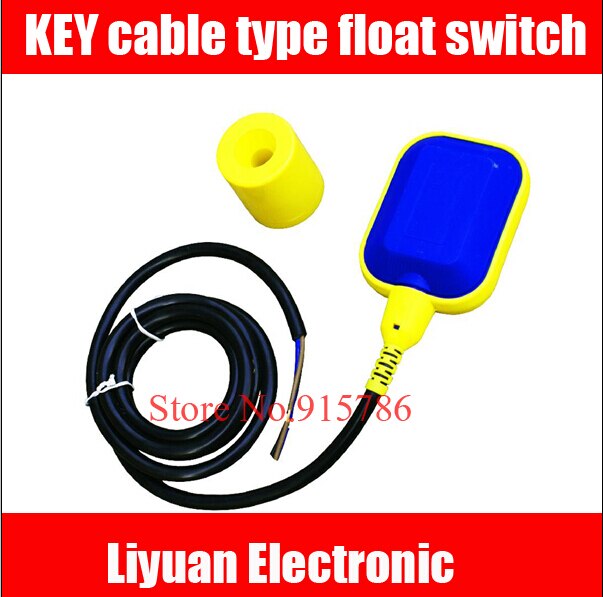 SLEUTEL kabel type vlotterschakelaar/5 M waterniveau schakelaar/automatische pomp controle