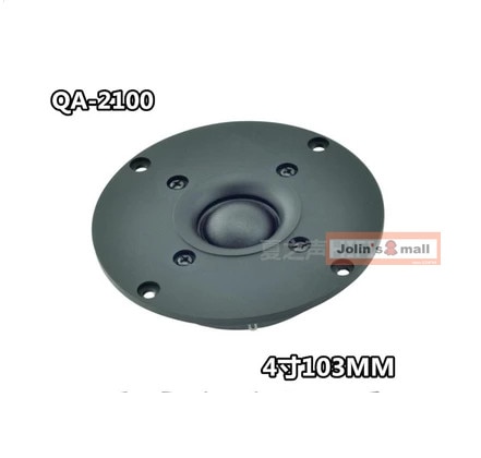 KASUN QA2100 4 inch zijden dome koorts tweeter HiFI speaker DIY 60 W 6 ohm 2 stks/partij