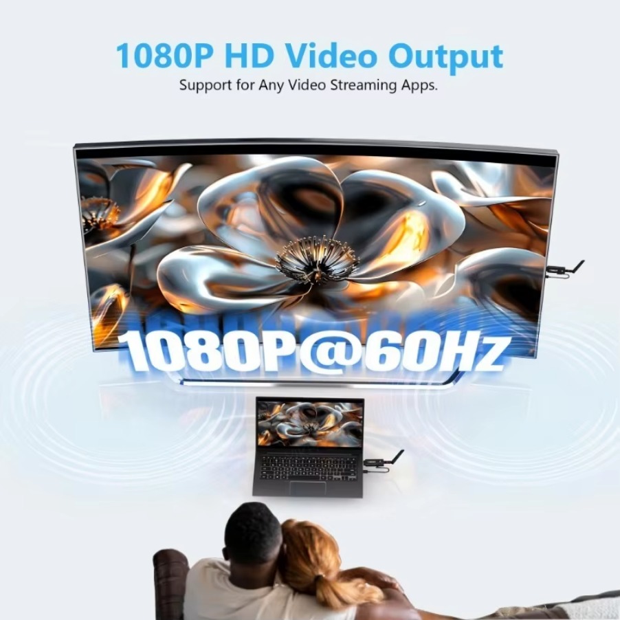 5g 1080p 200m langaton hdmi-videolähetin ja -vastaanotin jatkepakkaus tv-tikkuadapteri tv-boksiin, näyttöön, projektoriin, tietokoneeseen