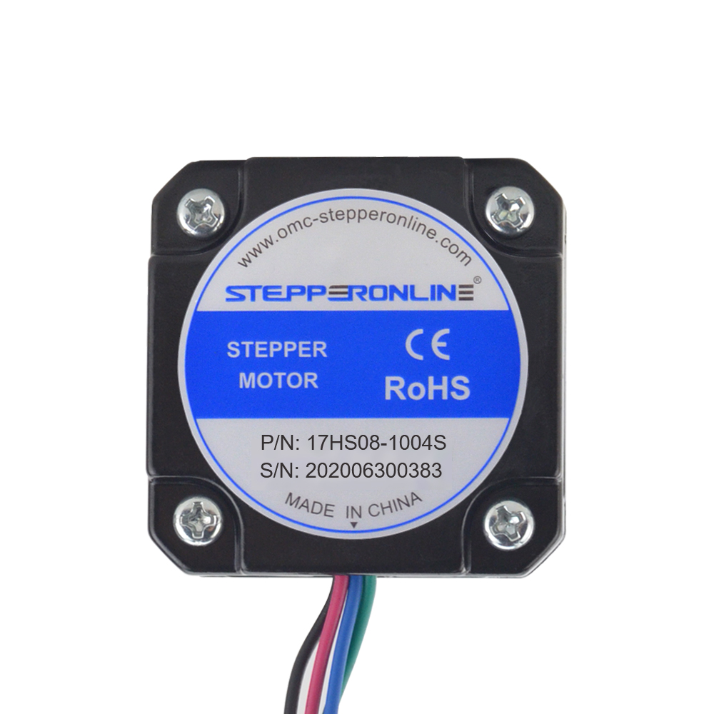 Short Body Nema17 Stepper Motor 20mm 16Ncm 1A Nema 17 Step Motor 42 Motor 4-lead 17HS08-1004S for DIY CNC 3D Printer