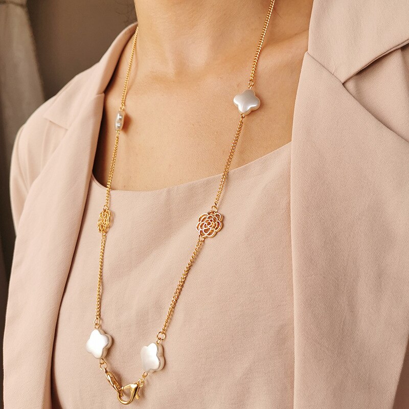 Rose & Camellia - Ketting main image 1