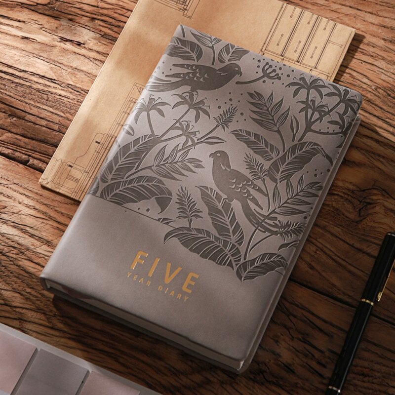 Five Year Diary Notebook A5 Yearly Agenda Journal Business Notepad Planner Organizer School Office Stationery H3CA