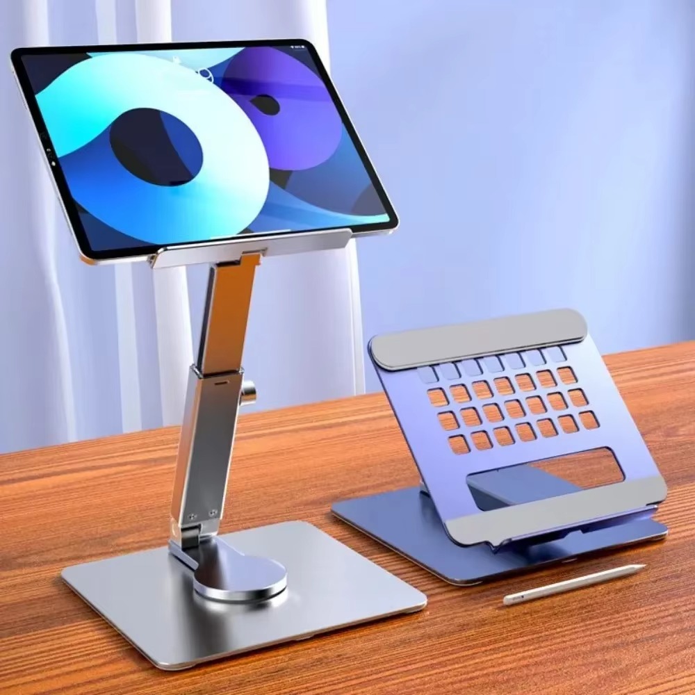 Opvouwbare mobiele telefoon Tablet Draagbare elektronische producthouder Thuiskantoorbenodigdheden Stand Stabiele telescopische roterende beugel
