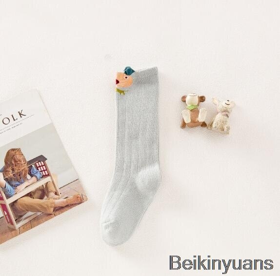 1 Pair Unisex Sveglio Bello Del Fumetto di Fox Kids del bambino Calzini E Calzettoni Al Ginocchio Della Ragazza del Ragazzo Del Bambino Del Bambino Calzini E Calzettoni animale infantile Morbido Cotone calzino: Silver / S (0-1 years old)