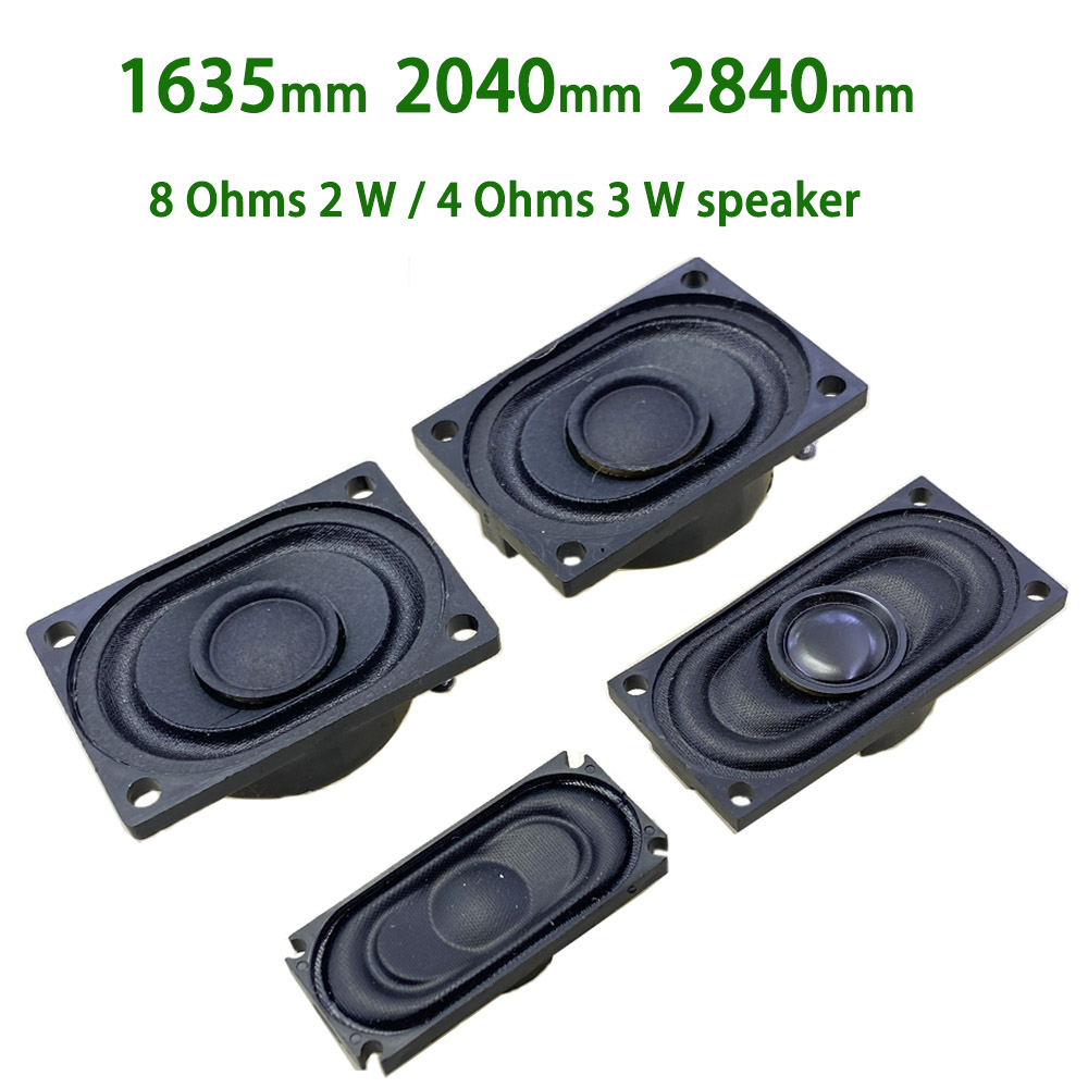 2pcs laptop speakers1635 2040 2840 mm ohm