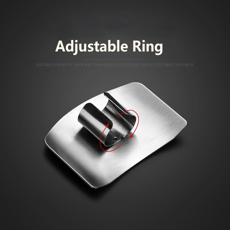Fingers Guard Protect Stainless Steel Hand Protector Vegetable Cutting Knife Cut Finger Protection Kitchen Gadgets Tools