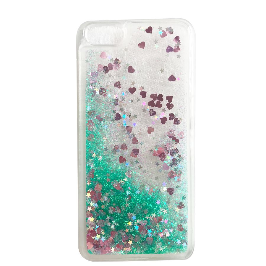 honor 7A case 5.45 " on sFor Huawei Honor 7A DUA-L22 case for honor7A Huawei honor 7A cover Liquid Glitter Soft TPU phone cases: Green