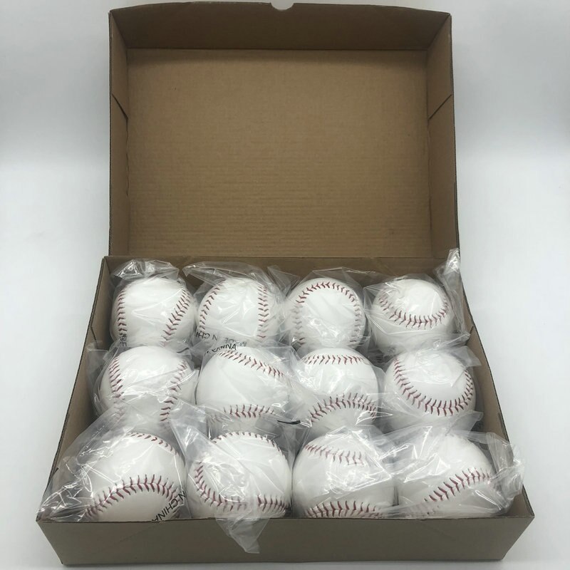 5PCS Baseballs Softballs Soft Safety Ball Training Solid Ball Throwing Practice Baseballs For Men Softball