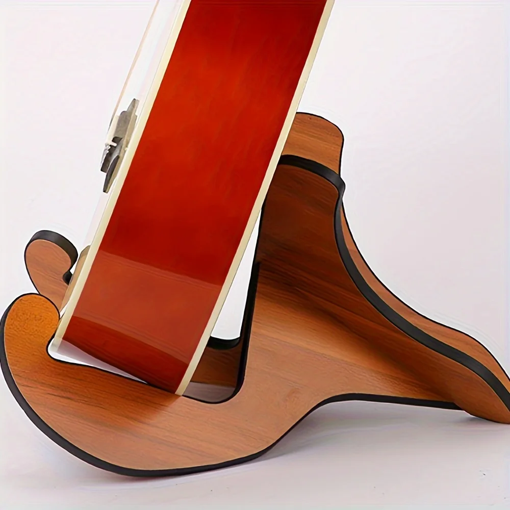 US1 Ukelele Standaard Vloer, Universele Houten Vioolstandaard met
