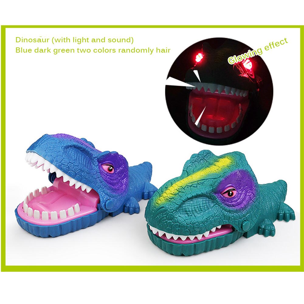 Mouth Dentist Bite Finger Toy Large Crocodile Pulling Teeth Bar Games Toys Kids Funny Toy For Children Kids Game Biting Finger