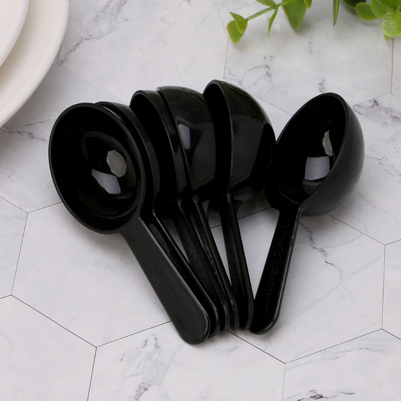 Cuchara de plástico para alimentos, cuchara de café conveniente, cucharas de 7g para hornear, herramientas para beber en polvo