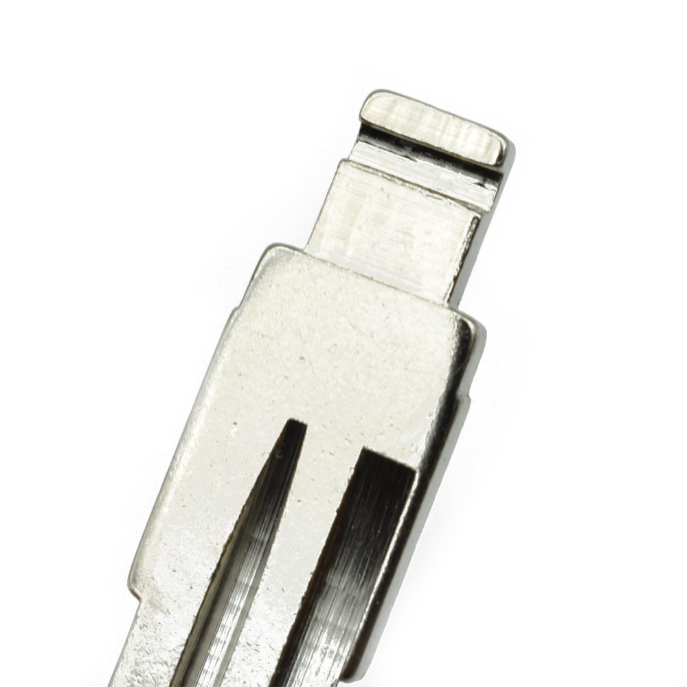 Hoja de llave de coche L5 sin cortar, carcasa de llave de repuesto para LADA, abatible, remota, plegable, en blanco, 10 piezas