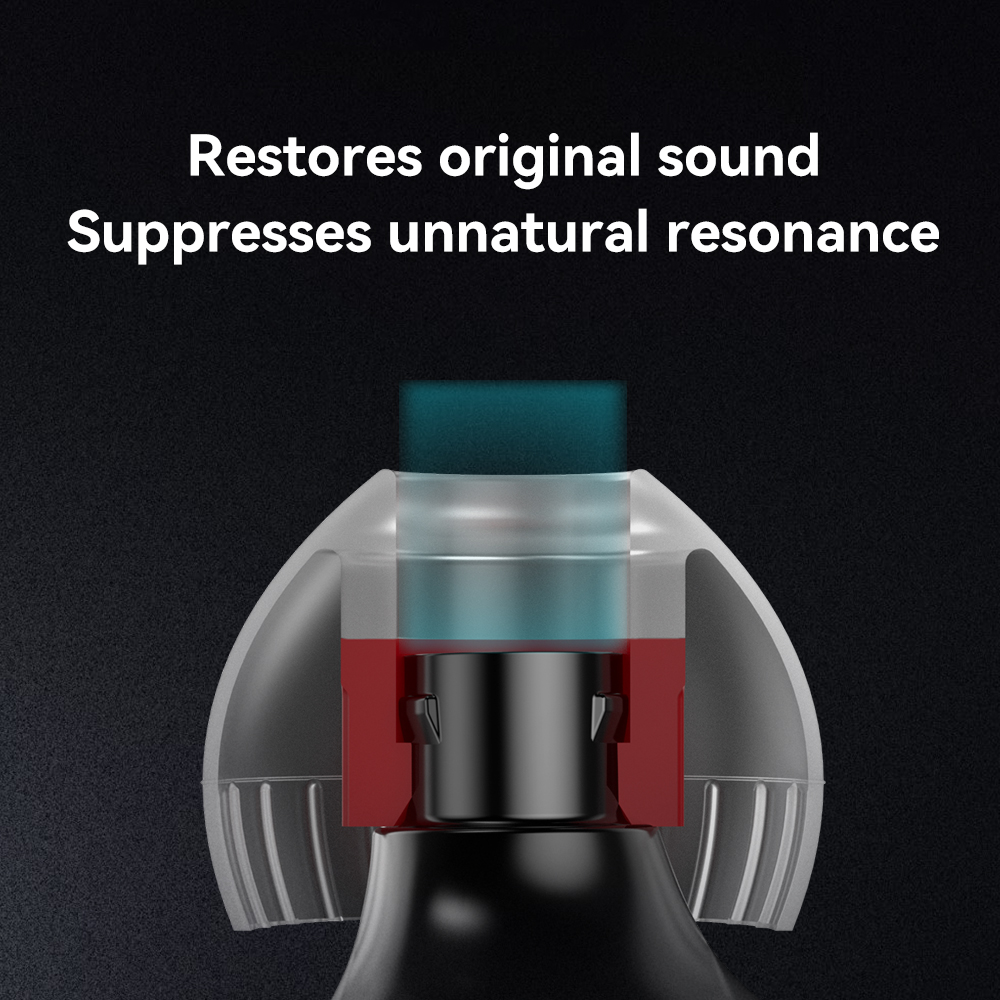 Trn t Ohr stöpsel Silikon Ohr stöpsel Speicher Ohr stöpsel doppelte Stütz struktur Kopfhörer 3 Paar Kopfhörer Headset Ohrhörer Kopfhörer