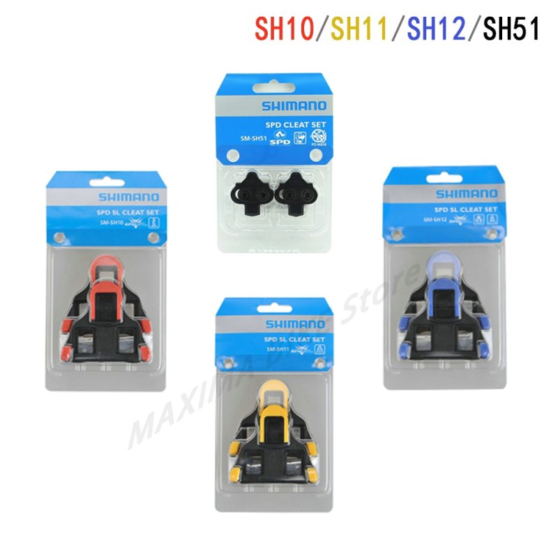 Spd Sl Echt Weg Pedalen Klampen Fiets Sh10 Sh11 Sh12 Pedalen Plaat Racefiets Schoenplaten Road Pedaal Cleats