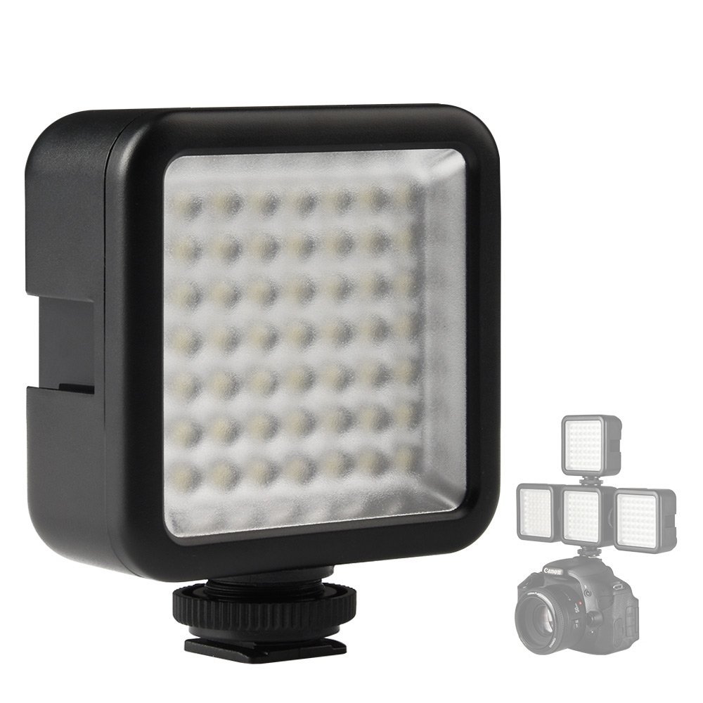 LimitX mini LED Video Light Panel voor Sony Alpha A3000 A3500 NEX-6 HX400V HX60 HX60V RX10 DSC-HX400V DSC-RX10 Mark II III 2 3