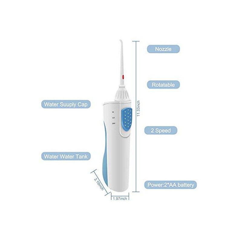 Draagbare Elektrische Water Tanden Bleken Monddouche Houvast Water Jet Floss Interdentale Tandenborstel Whitening Spa Cleaner Te